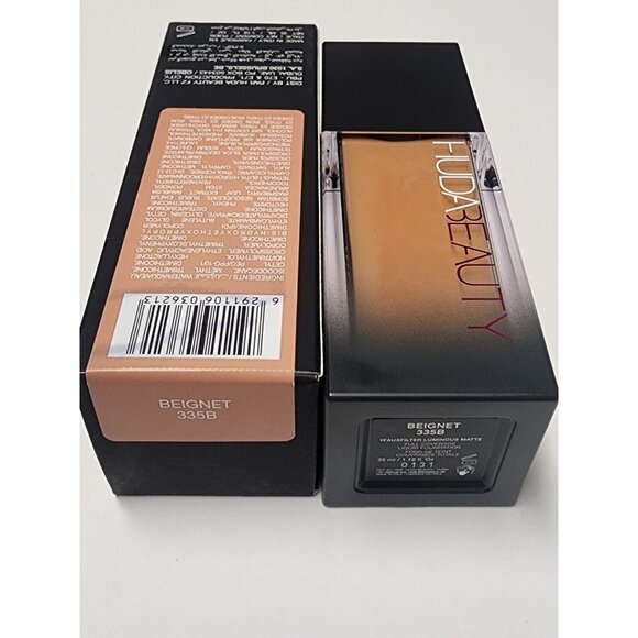 Huda Beauty #FAUXFILTER Luminous Matte Liquid Foundation 335B Beignet - Picture 2 of 2
